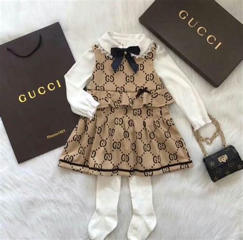 cheap gucci girl clothes|gucci newborn girl outfit.